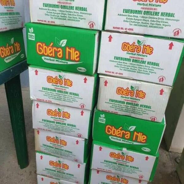 Gbera Ile Herbal Mixture