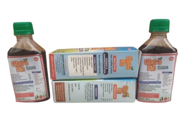 Gbera Ile Herbal Mixture