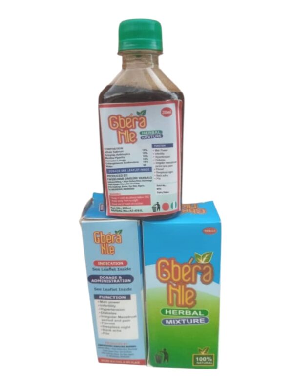 Gbera Ile Herbal Mixture