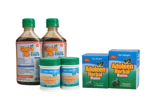 Herbal Wellness Combo (2 Mixtures + 2 Balms) – Free Delivery